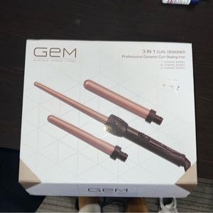 GEM 3 in 1 CURL Styling Iron